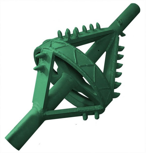 WINGED BACKREAMER 18" Cut x 16.5" Pack, 2.75" Shaft Diameter, 2" IF (Box x Box) w/ Shark Teeth