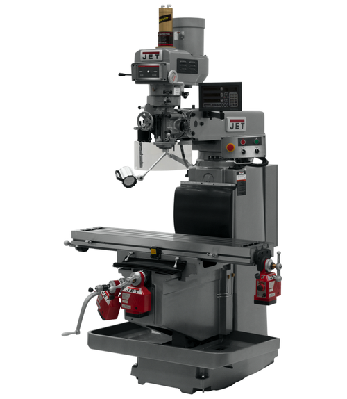 JTM-1254RVS with NEWALL DP700 3X (Q) DRO, X,Y&Z Powerfeeds & Air Power Drawbar