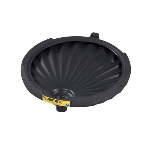 Drum Funnel for Non-Flammables, EcoPolyBlend™, Black - 28680