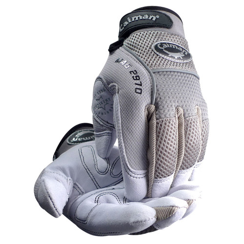 Caiman® MAG™ 2970  Hi Performance Glove, Size L, Gray