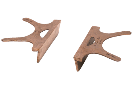 WILTON 404-4, Copper Jaw Caps, 4" Jaw Width