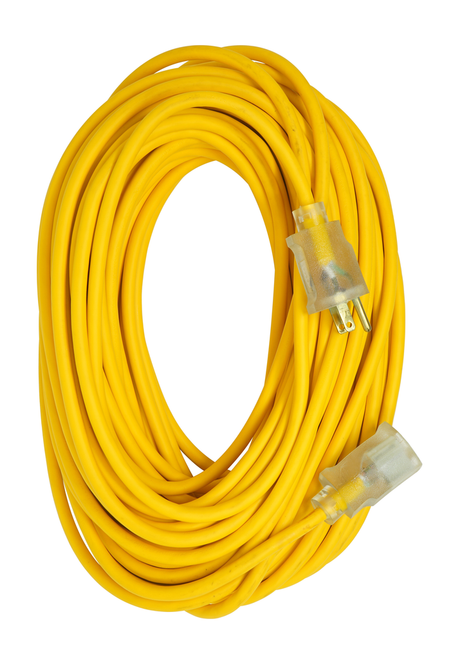 Southwire 100ft 16/3 SJEOOW Polar/Solar® Standard Extension Cord (Yellow) 6/BX