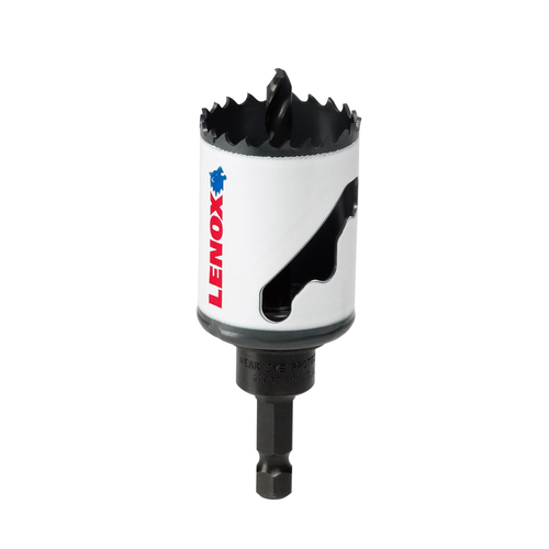 LENOX Tools Bi-Metal Speed Slot Arbored Hole Saw With T3 Technology, 1-1/2" -