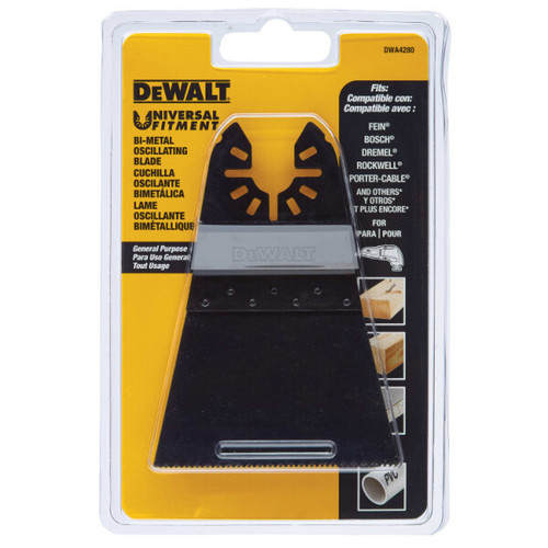 DEWALT Bi Metal Wood With Nails Oscillating Blade, 2-1/2"