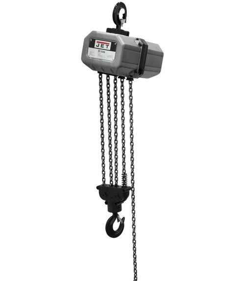 5SS-1C-10, 5-Ton Electric Chain Hoist 1-Phase 10' Lift