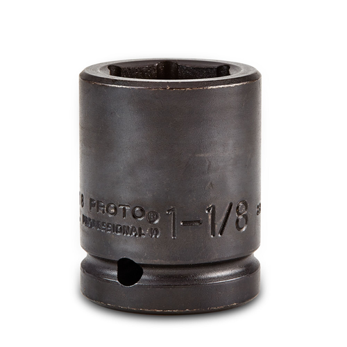 Proto® 3/4" Drive Impact Socket 1-1/8" - 6 Point 1/ea