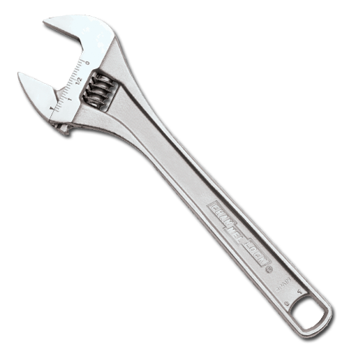 Channellock 6" Adjustable Wrench Chrome 1/EA