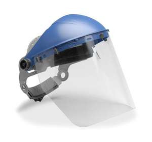 Headgear (HG-25) w/PC Shield (FS-15P) 12/CS