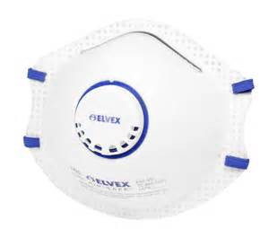 N95 Disposable Respirator W/Exhalation Valve 10/BX