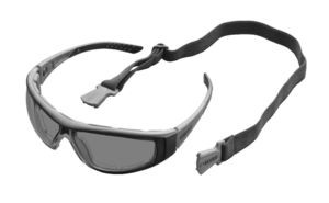 Go-Specs Grey Lens w/ElastricStrap Anti-Fog Safety Glasses 12/BX