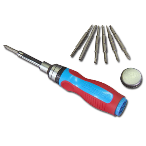 Channellock 18 in 1 Multi-Bit Screwdrive 1/EA