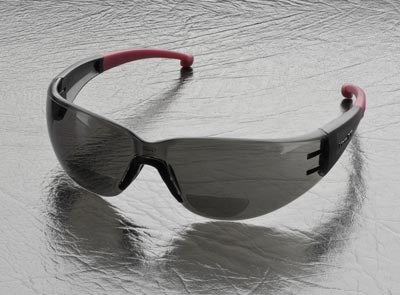 RX-400 Grey Hard Coat Bifocal Lens +1.0 12/BX