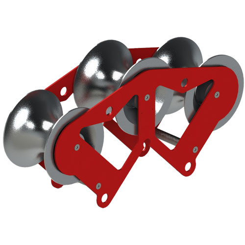 Quadrant 8" Wide x 11" Diameter 3 Sheaves