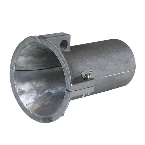 Split Entry Bell Alum. - 5" Nom. Duct 4-7/8" Diameter