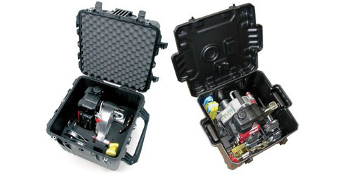 Padded Waterproof Case w/Casters & Handle
