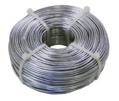 Lashing Wire Straight Hub, 302 SS, l0.045", 1200 Ft/coil
