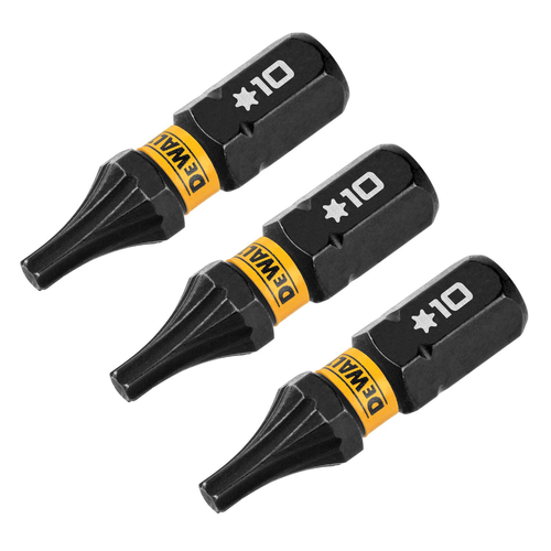 DW FLEXTORQ 3PK 1IN BITS FOR T10