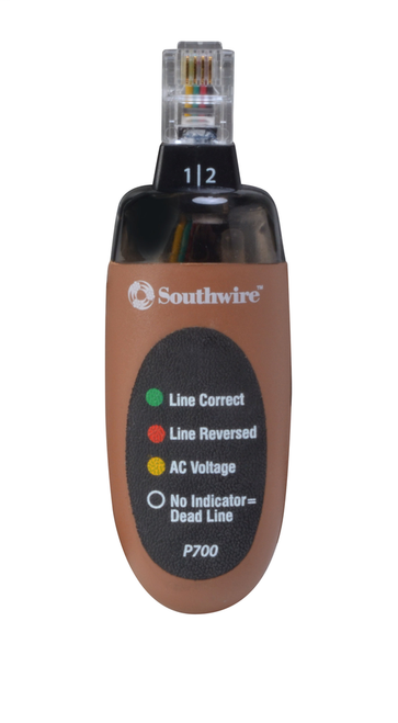 SOUTHWIRE TESTER, P700 PHONE OUTLET TESTER