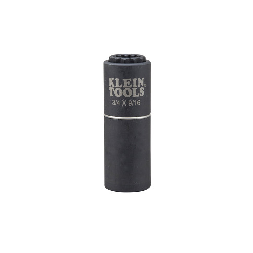 Klein 2-in-1 Impact Socket, 12-Point, 3/4" and 9/16"