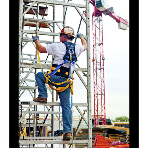 DeCoil Twinleg Lanyard (1" web, Snaphook and Rebar Hooks) - 6'