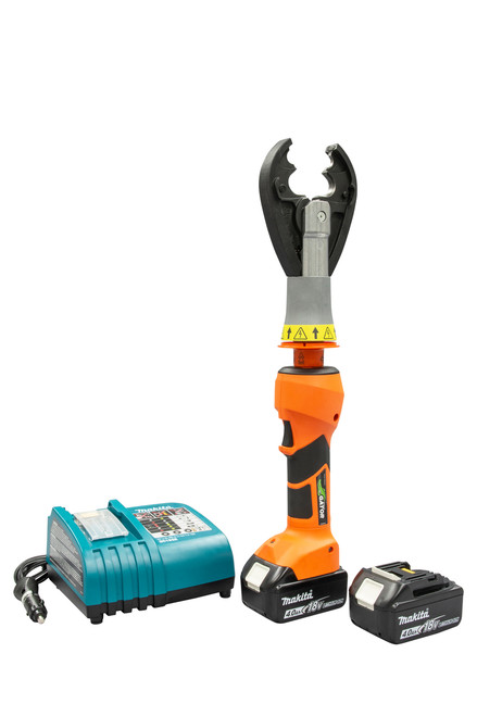 GREENLEE 6 Ton Insulated Crimper with CJD30 Head and 12V Charger