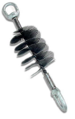 GMP BRUSH STIFF SPINE 3.5"