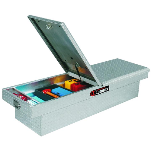 Delta Black Aluminum Dual Lid Fullsize Crossover Truck Box