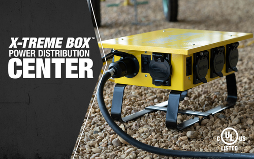 Southwire 50A TEMP PWR X-TREME BOX 6-STRAIGHT BLADE SLED BASE 1/EA