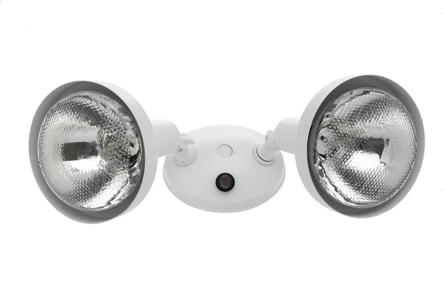 WOODS LIGHT, SECURITY DOUBLE WITH SHIELDS WH 6/BX