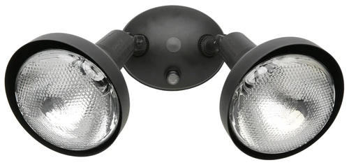 WOODS LIGHT, SECURITY DOUBLE WITH SHIELDS WH 6/BX