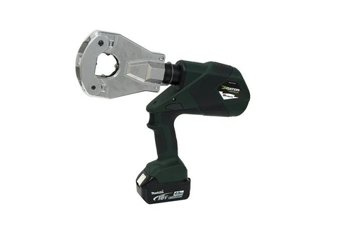GREENLEE 6 Ton Crimper Quad Flip, Li-Ion, Standard, 120V AC
