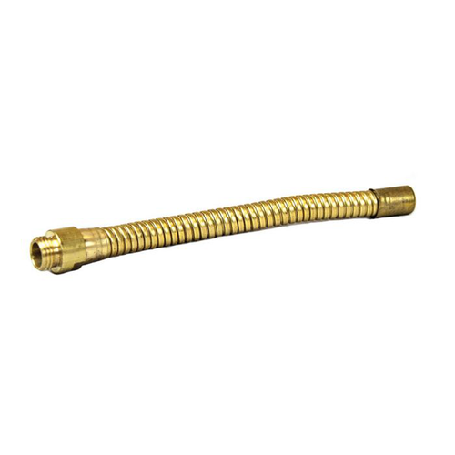 Hose Extension for lab faucet, 6-in, brass
