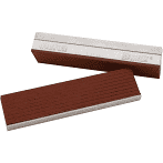 WILTON F-4.5, Fiber Face Jaw Cap, 4-1/2" Jaw Width