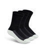 Orthofeet Padded Sole Diabetic Socks – Seamless, Non-Binding Comfort (3 Pairs)