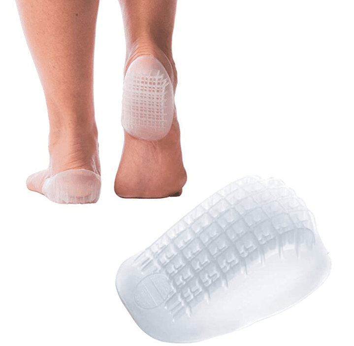 Tuli’s Heavy Duty Gel Heel Cups – Shock Absorbing Heel Cushion (Pair)