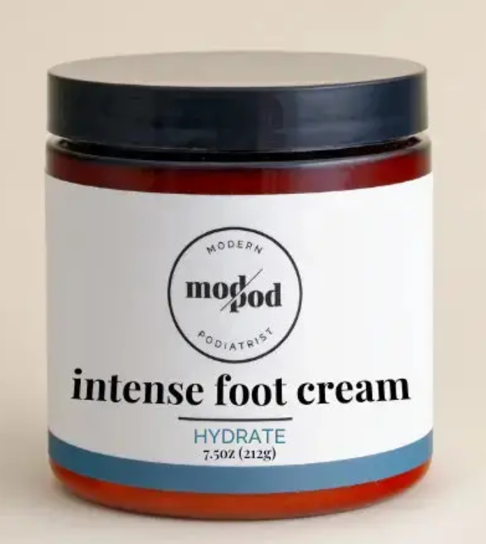 Modern Podiatrist Hydrate  intense foot repair cream.