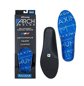 PowerStep Arch Molds Maximum Heat Moldable Insoles – Custom Fit Arch Support