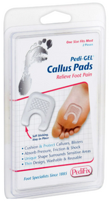 PediFix Pedi-GEL Callus Pads – Gel Cushions for Callus & Corn Protection