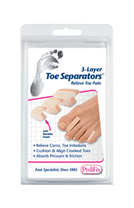 PediFix 3-Layer Toe Separators