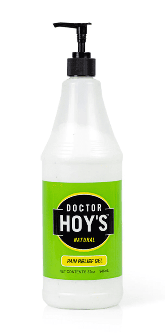 Doctor Hoy's Natural Pain Relief Gel. 32Oz. – Cooling Topical Comfort Gel with Menthol & Arnica