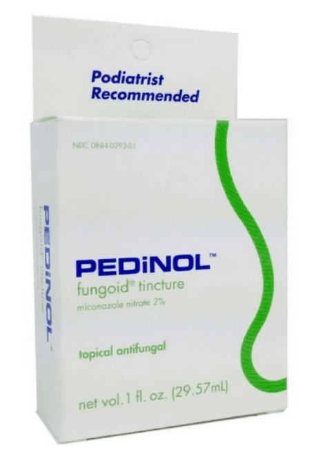 Pedinol Fungicide-Germicide 1 Oz. Bottle – Miconazole Nitrate 2% Nail Care Solution
