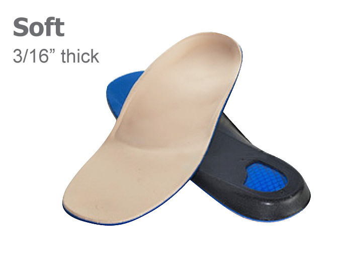 Orthofeet Women’s BioSole-Gel Soft Orthotic Insoles – Full Length Arch Support & Heel Cushionin