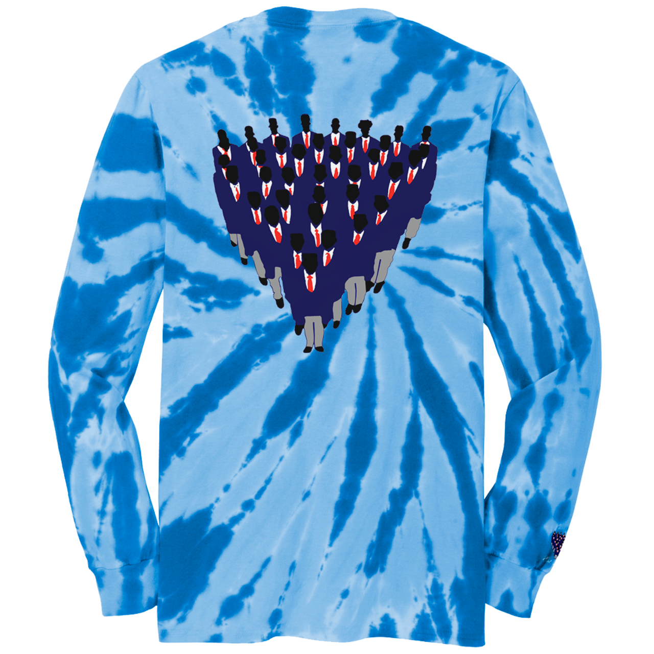 330 designs, Tops, Custom Blue Tie Dye Lv Tshirt