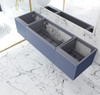 Vitri 72 - Nautical Blue Single Sink  Cabinet