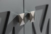 Wimbledon - 24 - Grey Cabinet + Matte Black Viva Stone Solid Surface Countertop