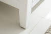 Wimbledon - 24 - White Cabinet + White Carrara Marble Countertop