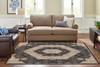 L'Baiet Akron Ak694b Blue Area Rugs