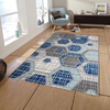 L'Baiet Chelsea Ch379 Blue Area Rugs