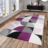 L'Baiet Chelsea Ch688 Purple Area Rugs