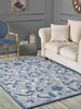 L'Baiet Darwin Dr259b Blue Area Rugs